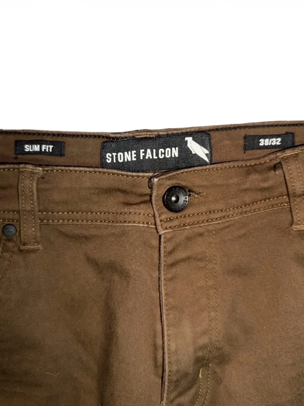 Men's Brown Slim Fit Jeans